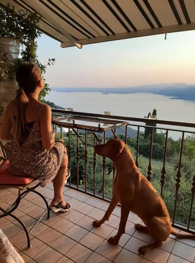 B&B Da Paolo Con Vista Lago Di Garda San Zeno di Montagna Exteriér fotografie